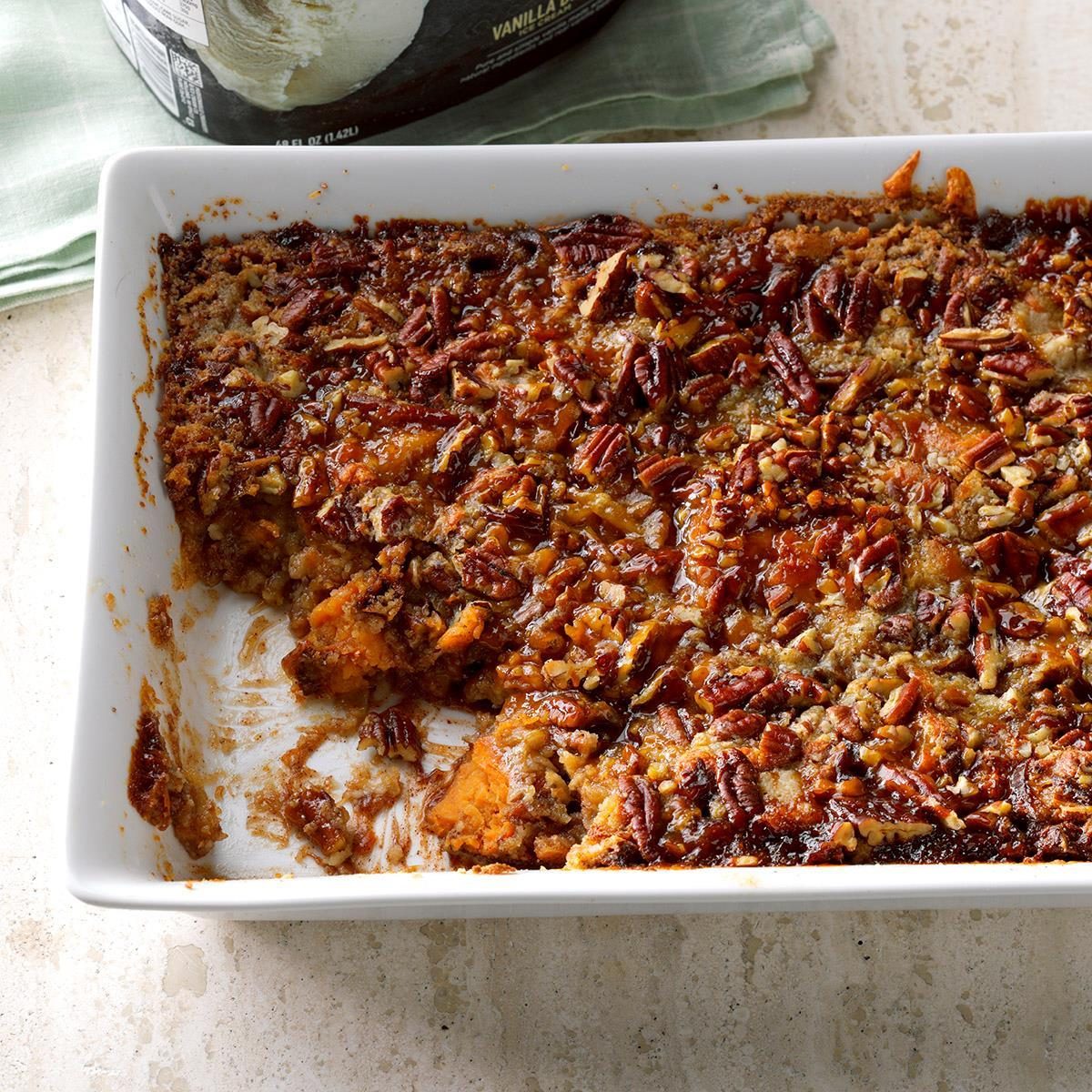 Apple Sweet Potato Pecan Dump Cake Apple Sweet Potato Pecan Dump Cake