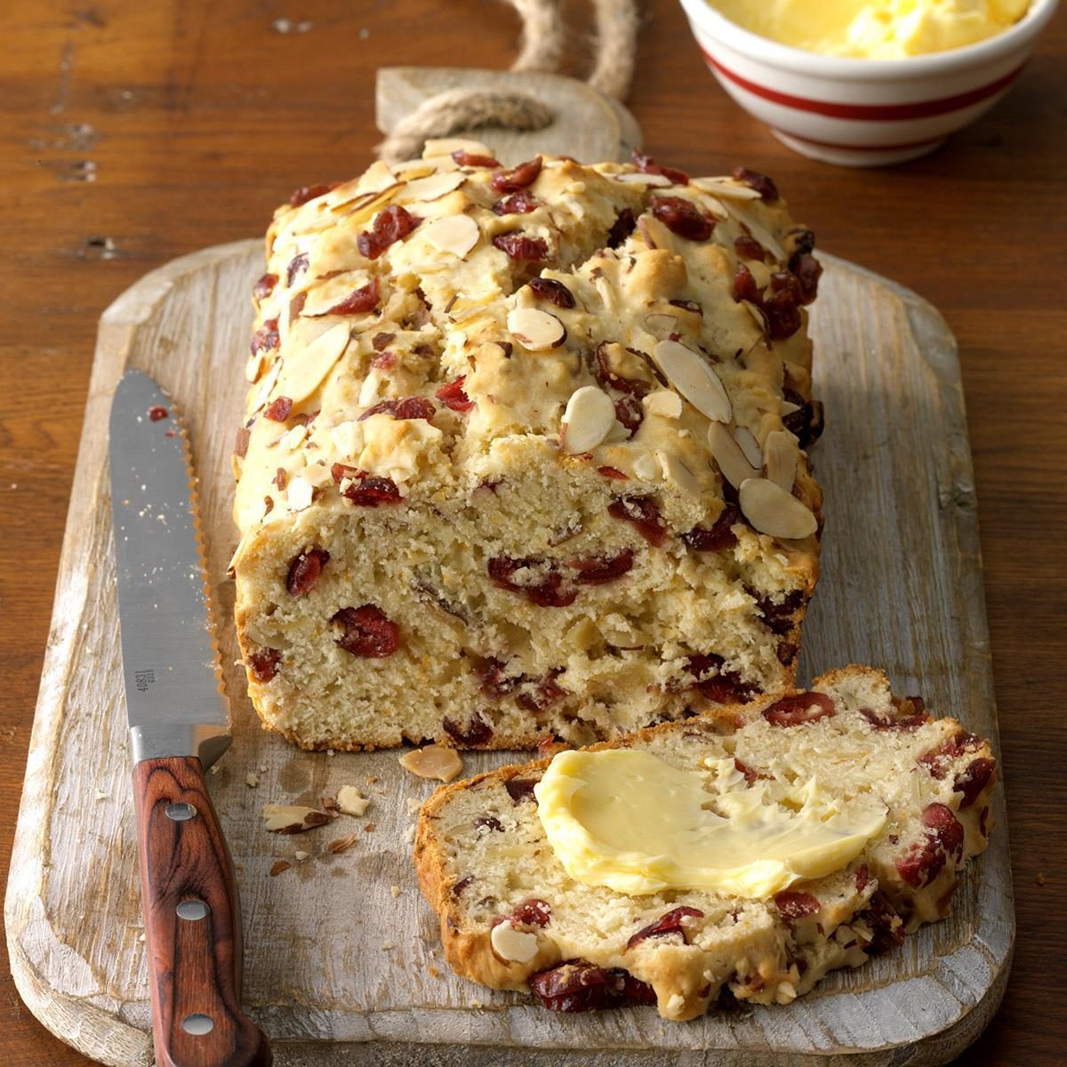 Cranberry Orange Almond Quick Bread