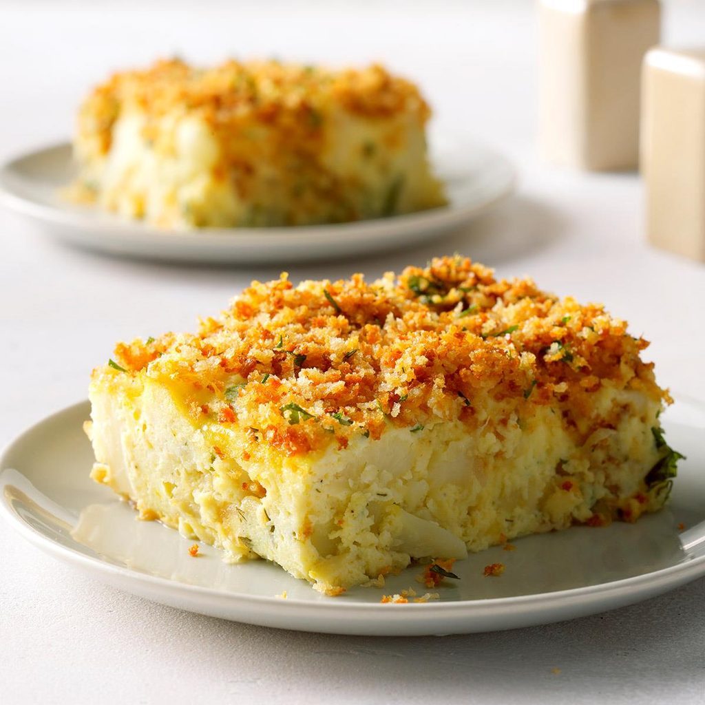 Cauliflower Dill Kugel Cauliflower Dill Kugel