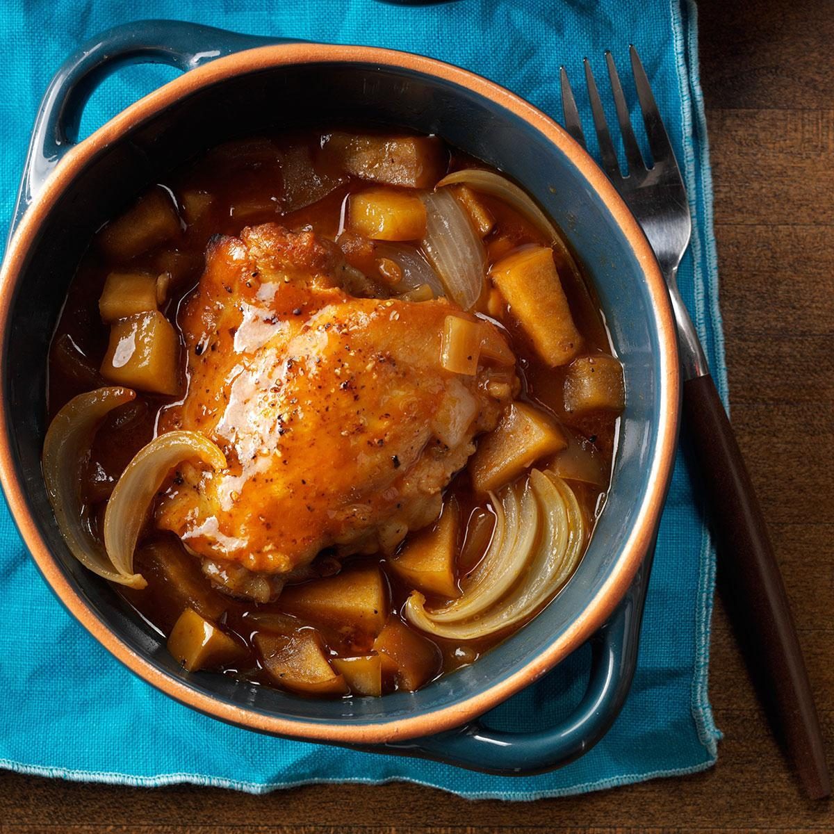 Pressure-Cooker Autumn Apple Chicken Pressure-Cooker Autumn Apple Chicken