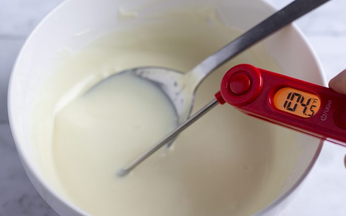 tempering white chocolate How To Temper Chocolate.tasteofhome.nancy Mock 11