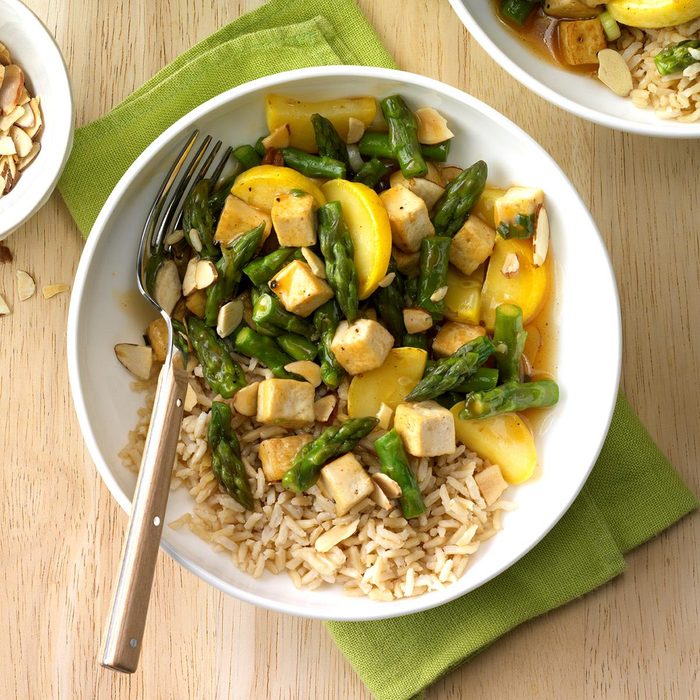 Asparagus Tofu Stir-Fry Asparagus Tofu Stir-Fry