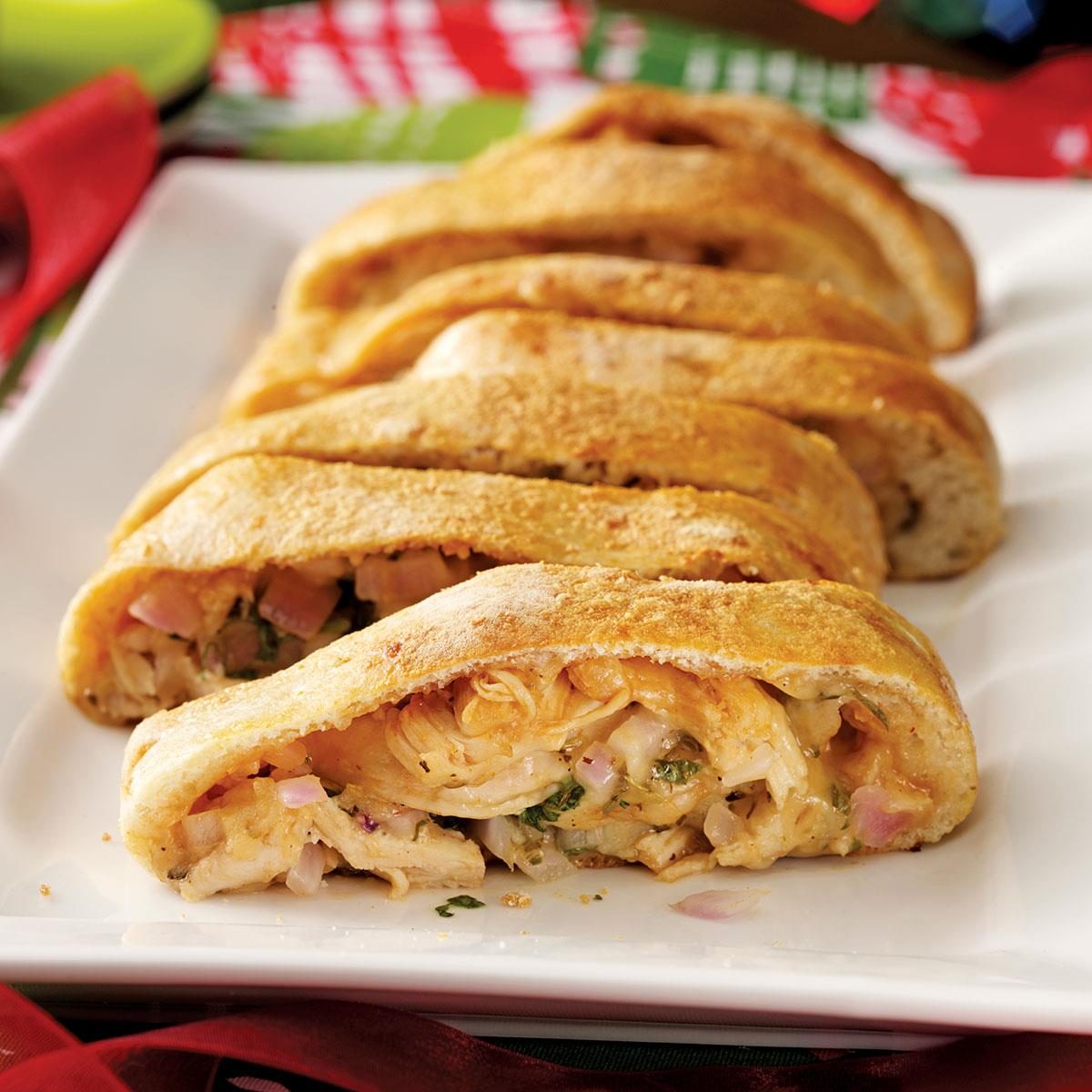 BBQ Chicken Pizza Roll-Up