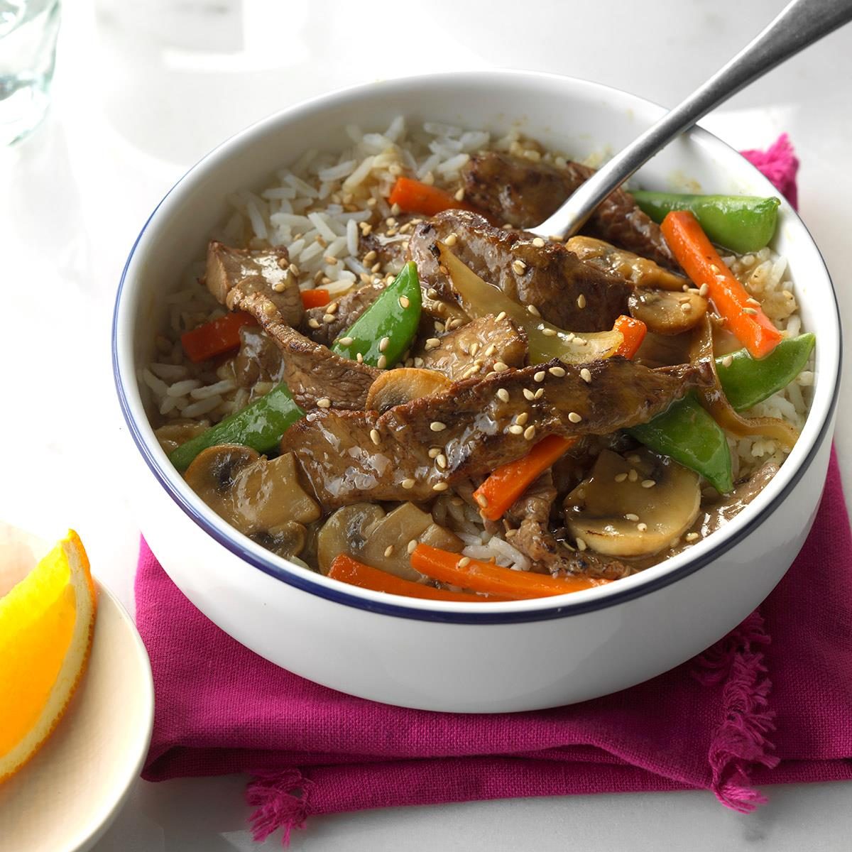 Beef Orange Stir-Fry Beef Orange Stir-Fry