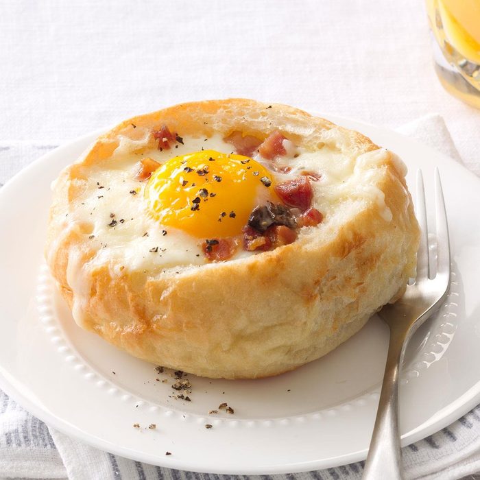 Breakfast Bread Bowls Breakfast Bread Bowls