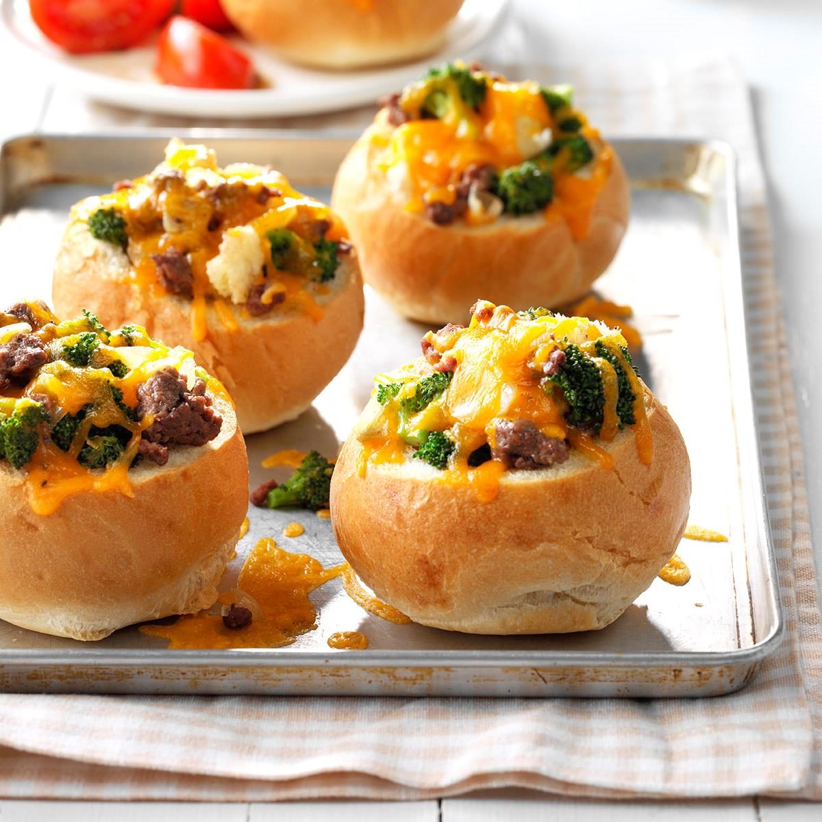 Broccoli-Cheddar Beef Rolls Broccoli-Cheddar Beef Rolls