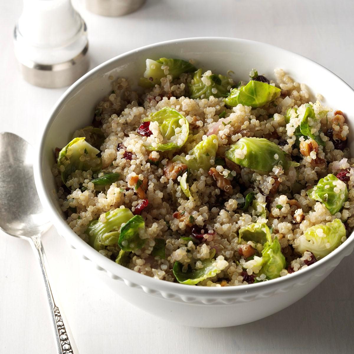 Brussels Sprouts & Quinoa Salad Brussels Sprouts & Quinoa Salad