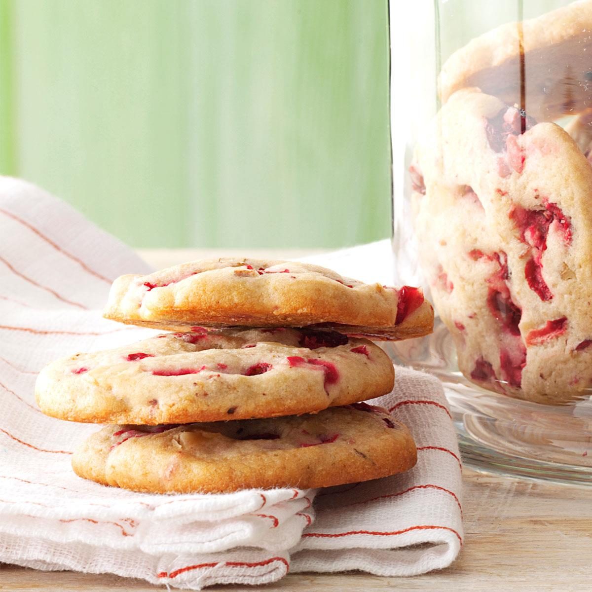 Cranberry Icebox Cookies
