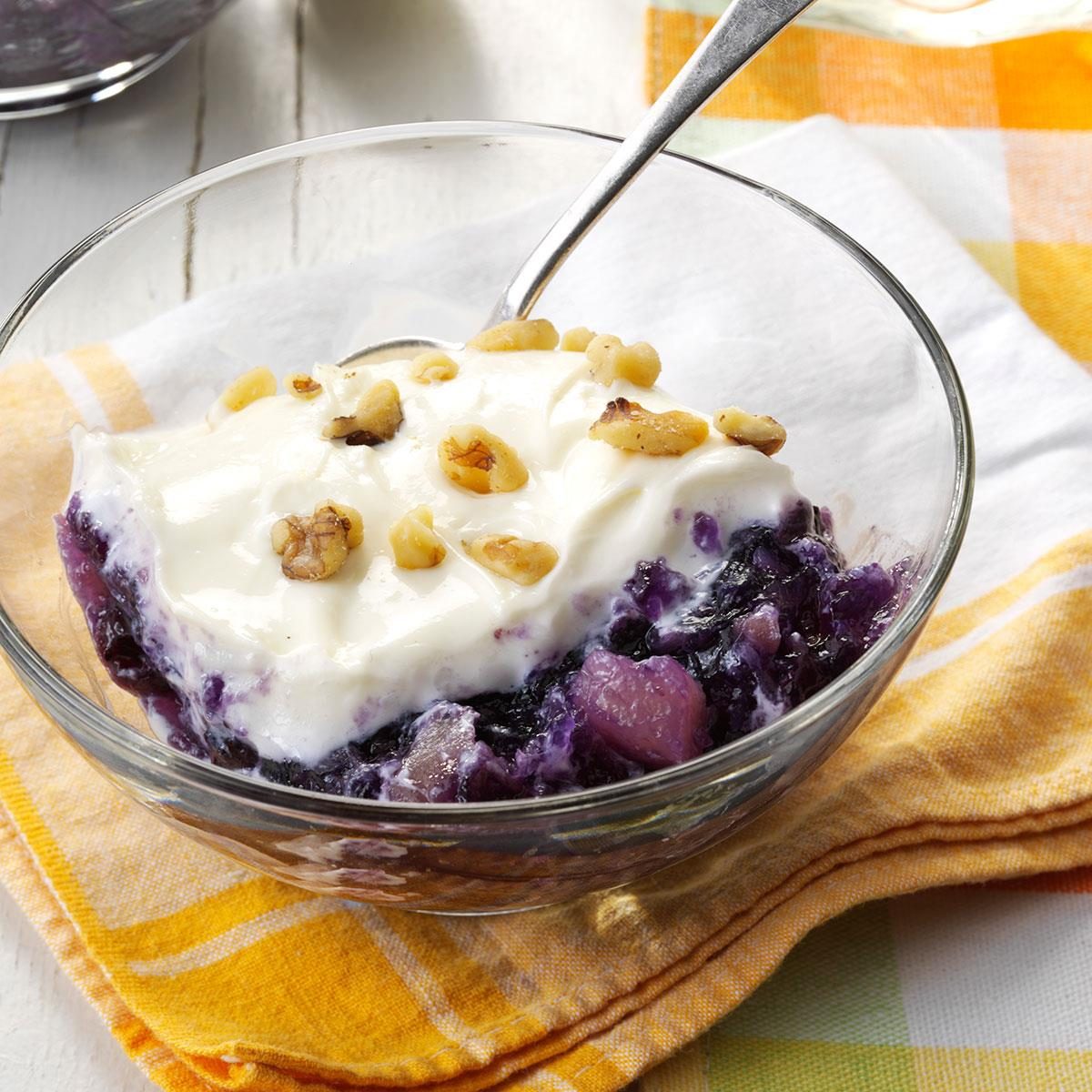 Creamy Blueberry Gelatin Salad