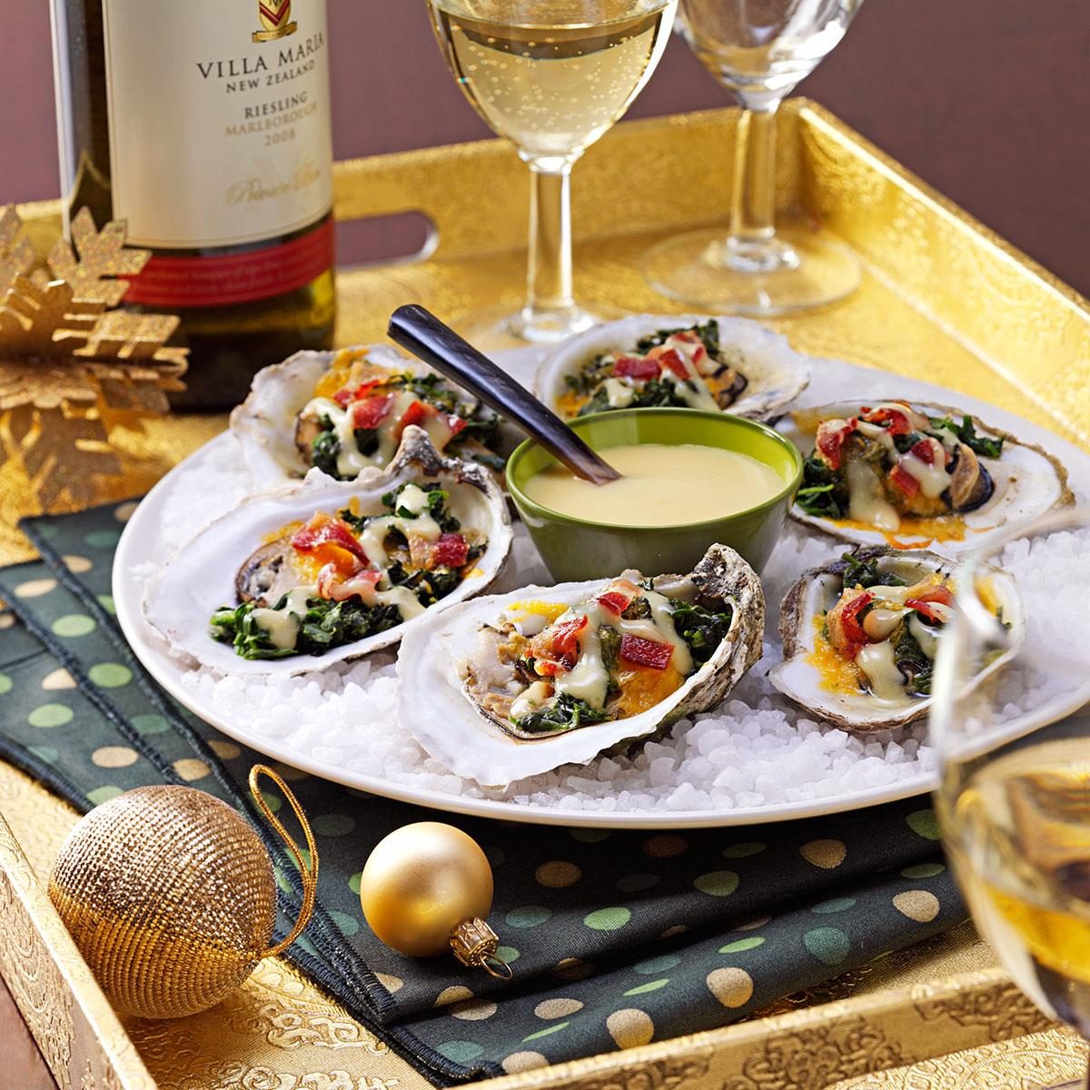 Deb’s Oysters Rockefeller