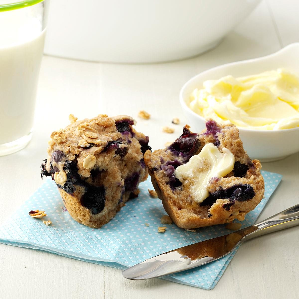 Granola Blueberry Muffins Granola Blueberry Muffins