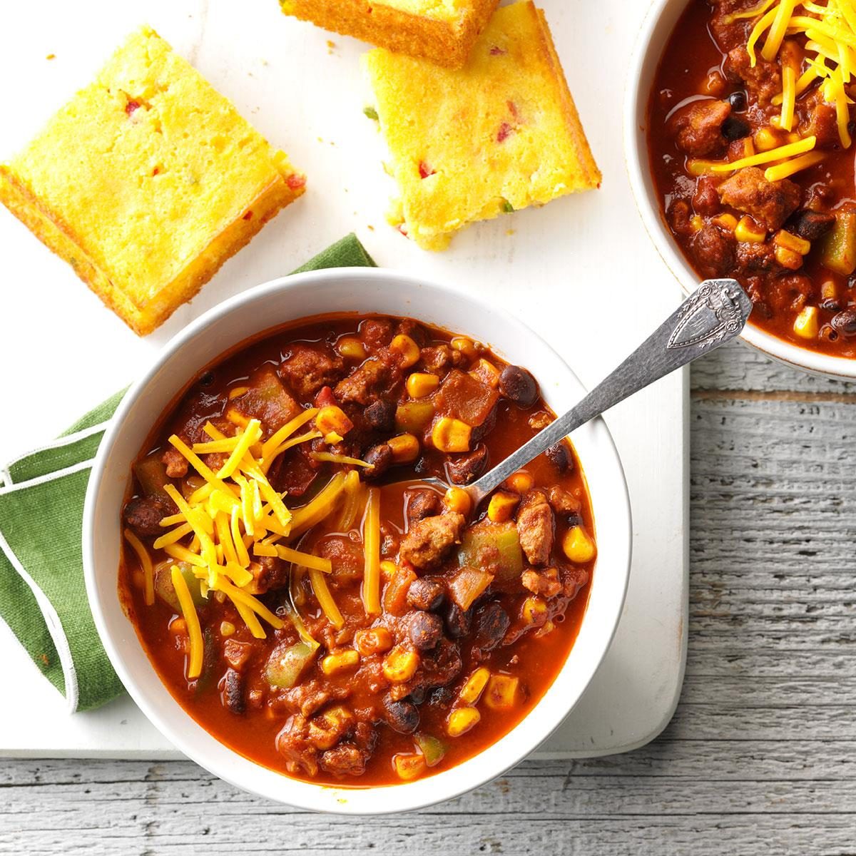 Turkey and Black Bean Chili