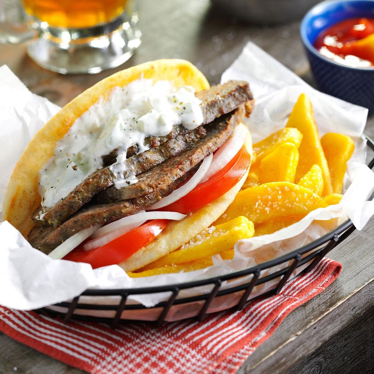 Favorite Meat Loaf Gyros