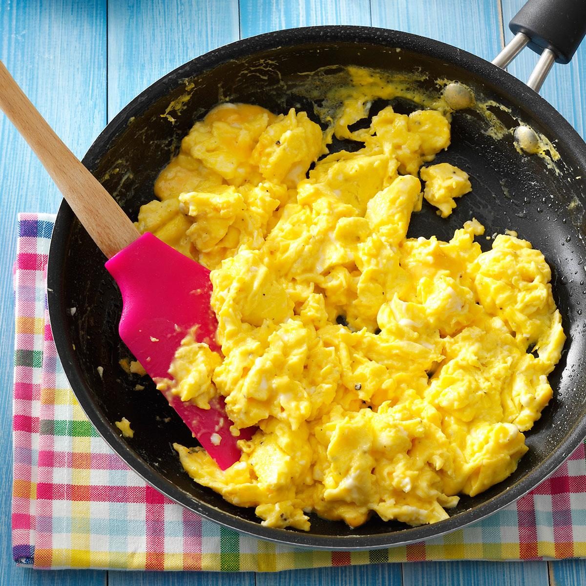 Fluffy Scrambled Eggs Fluffy Scrambled Eggs