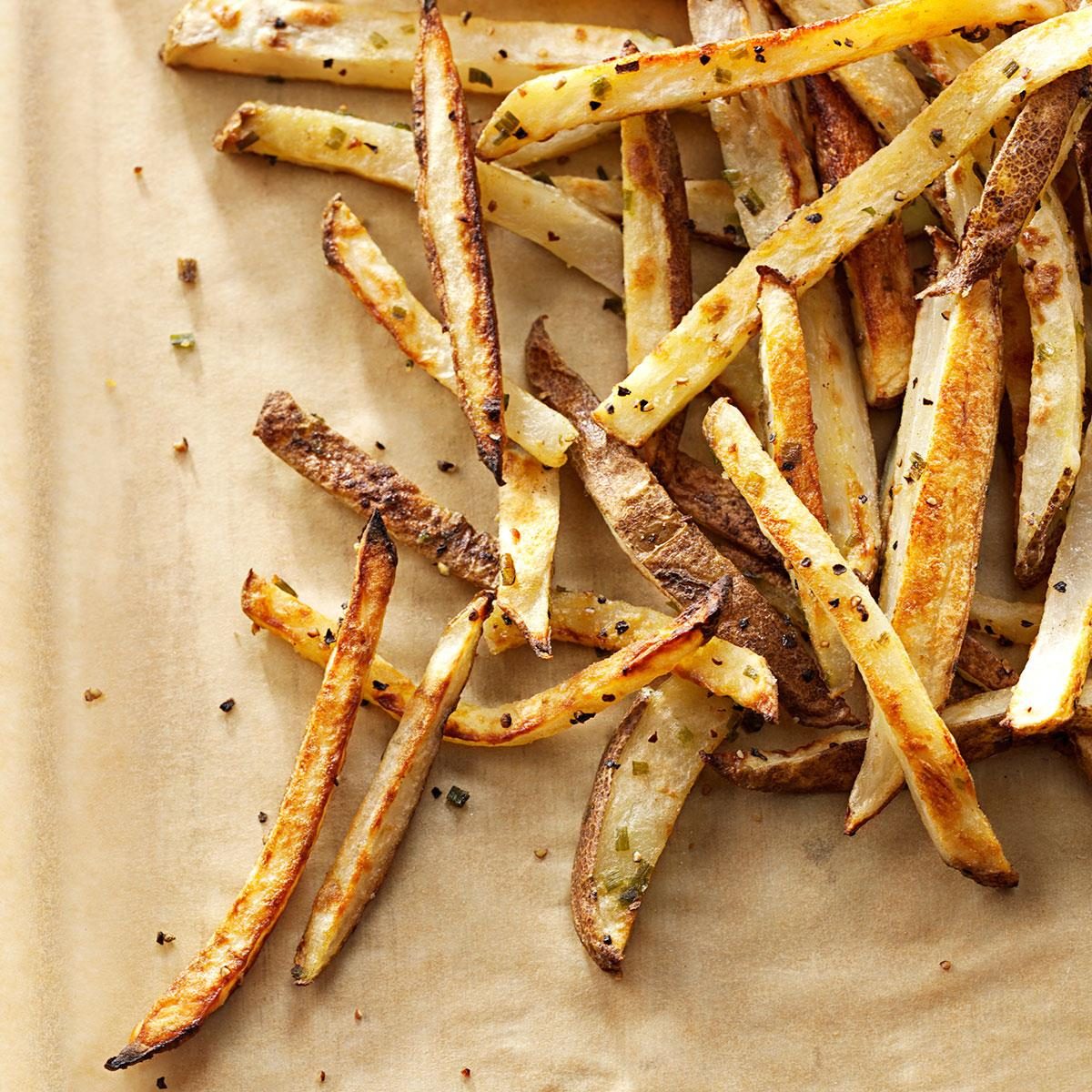 Garlic-Chive Baked Fries Garlic-Chive Baked Fries