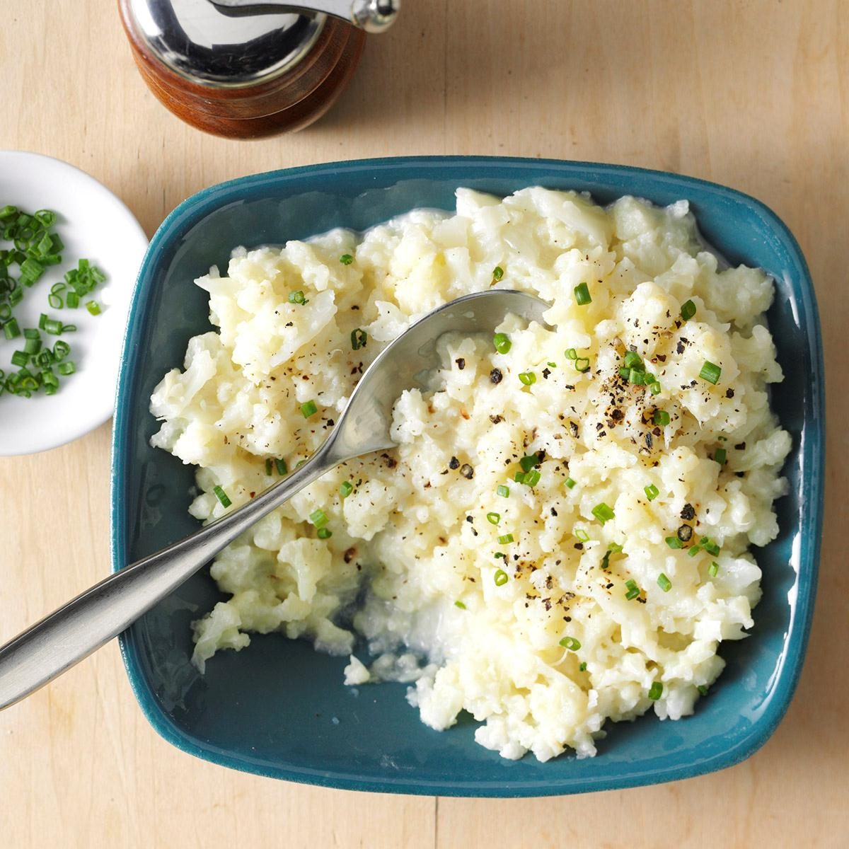 Garlic Mashed Cauliflower
