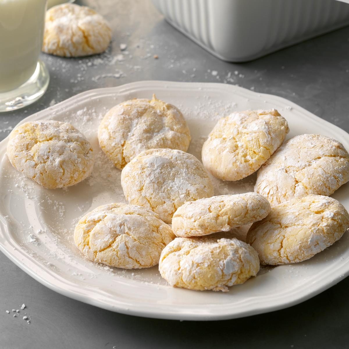 Lemon Snowflakes