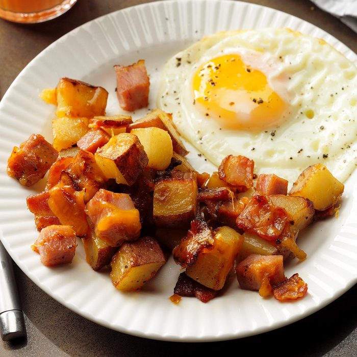 Loaded breakfast potatoes