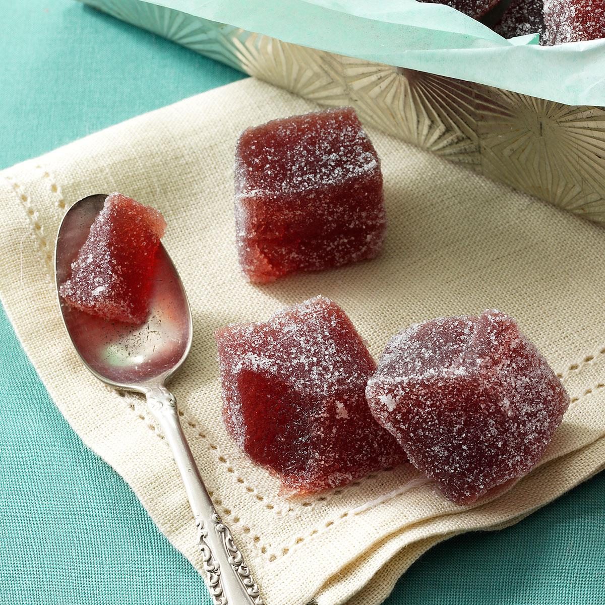 Mulled Wine Jelly Candies
