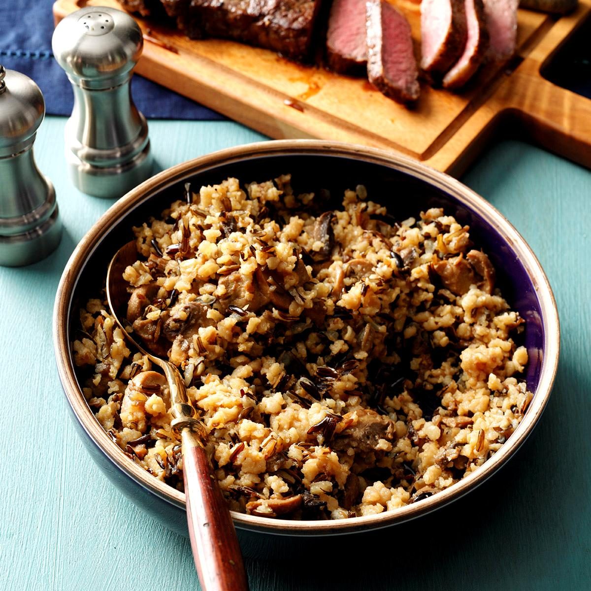 Mushroom Wild Rice Mushroom Wild Rice