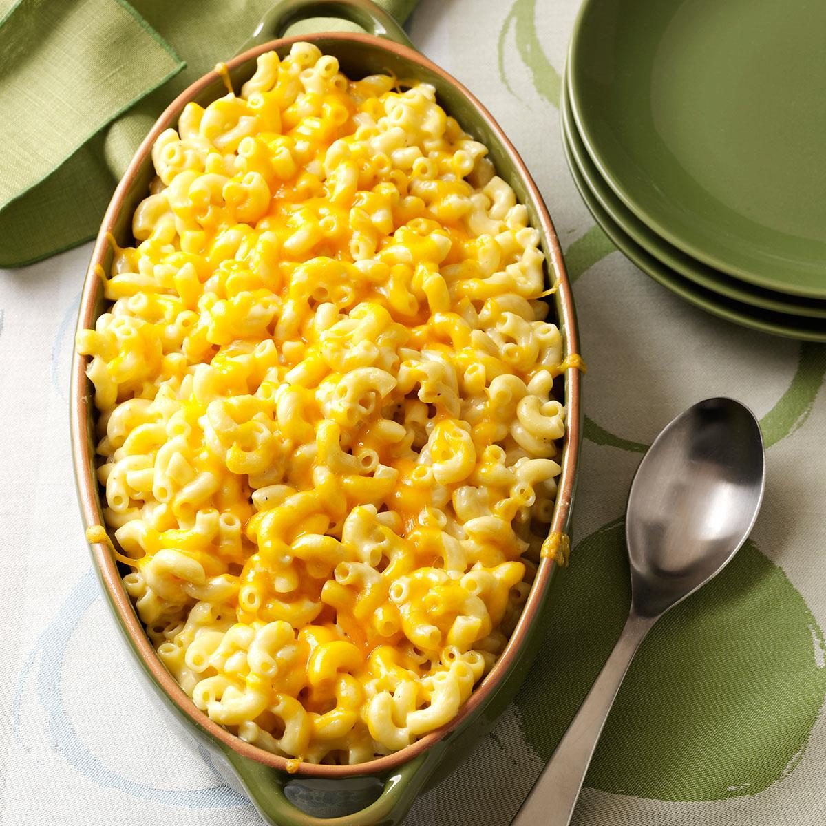 Over-the-top Mac n' cheese