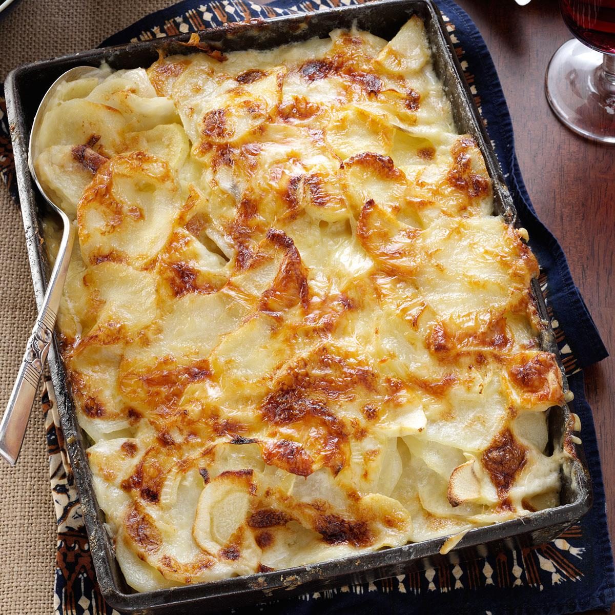 Parsnip Potato Gratin