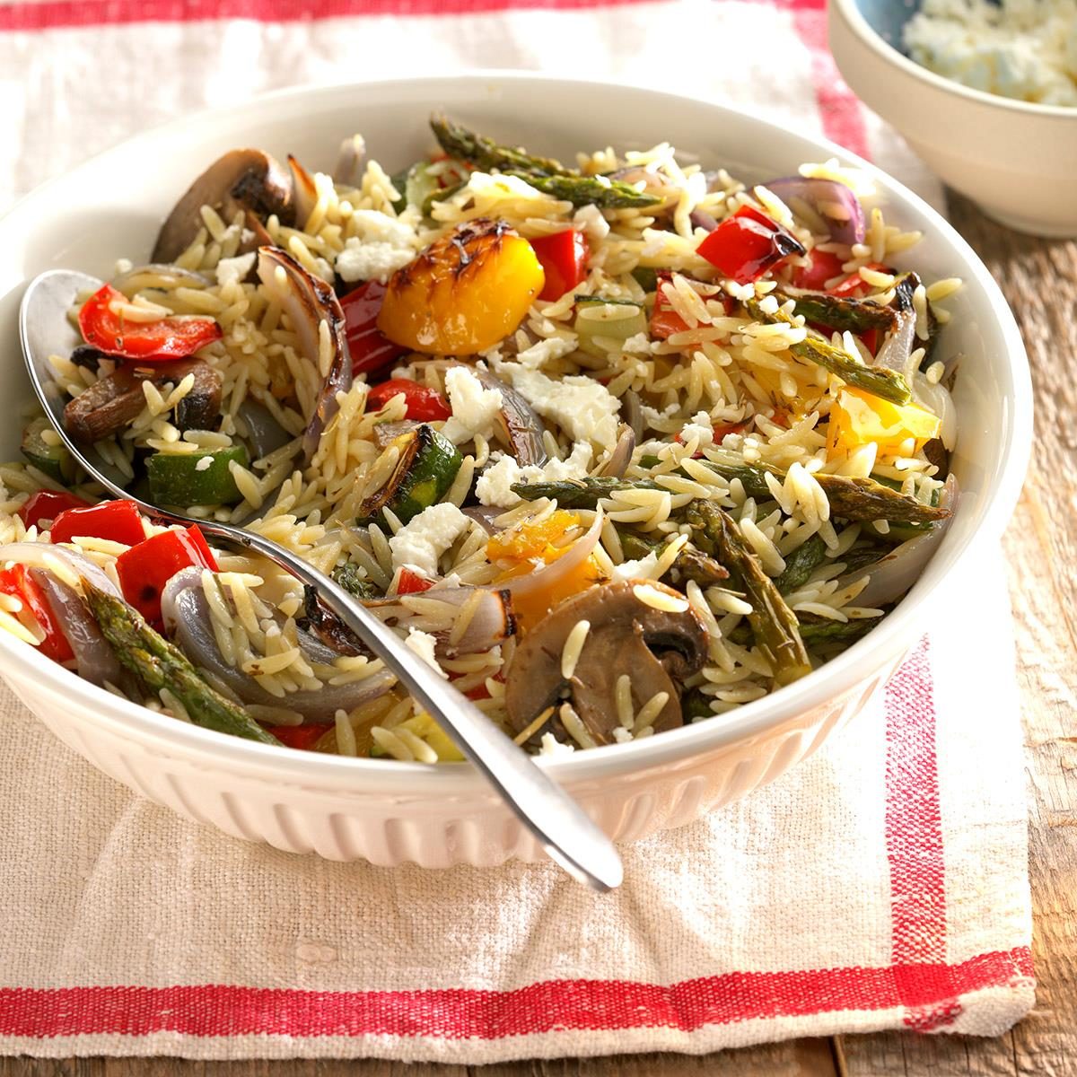 Roasted Veggie Orzo