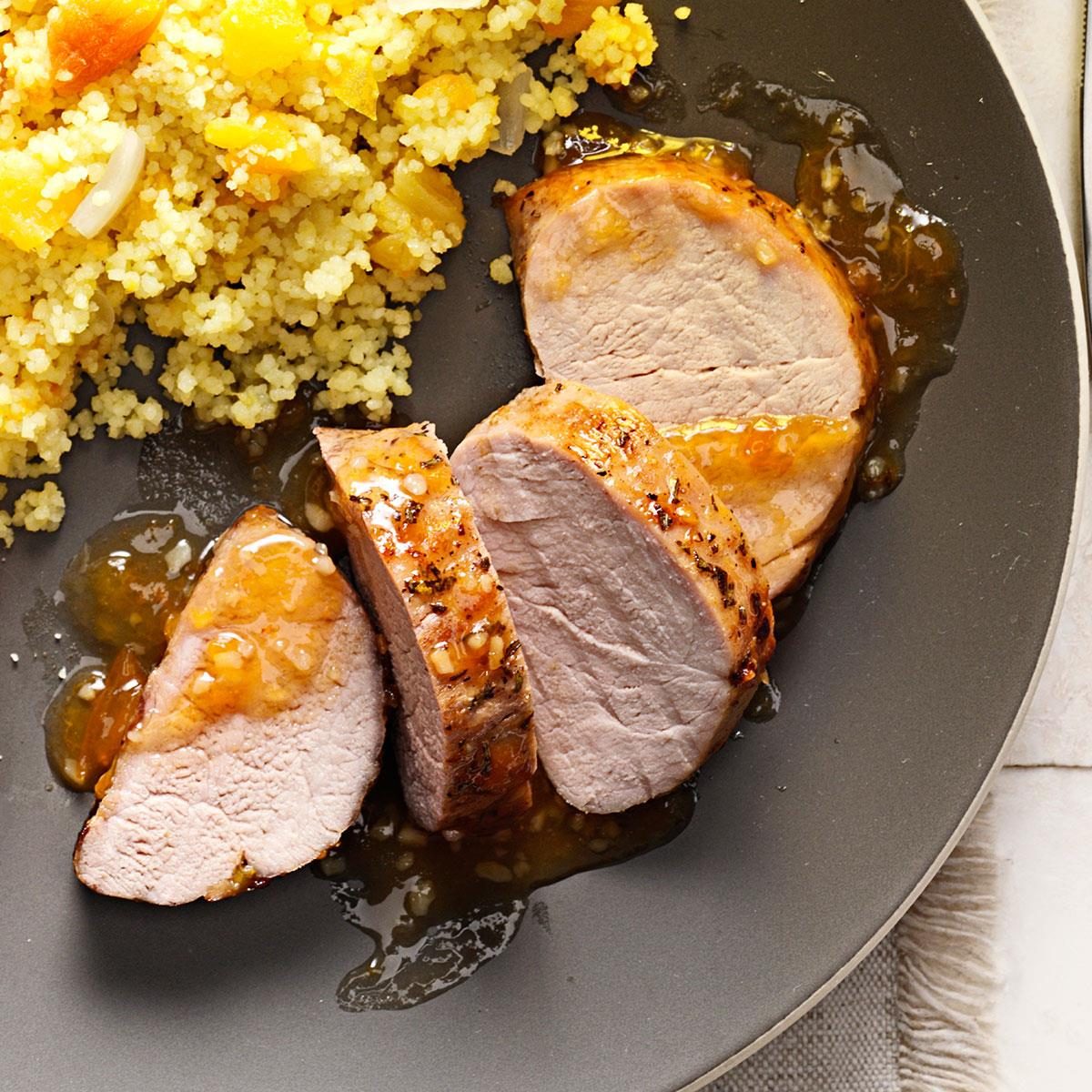 Rosemary-Apricot Pork Tenderloin