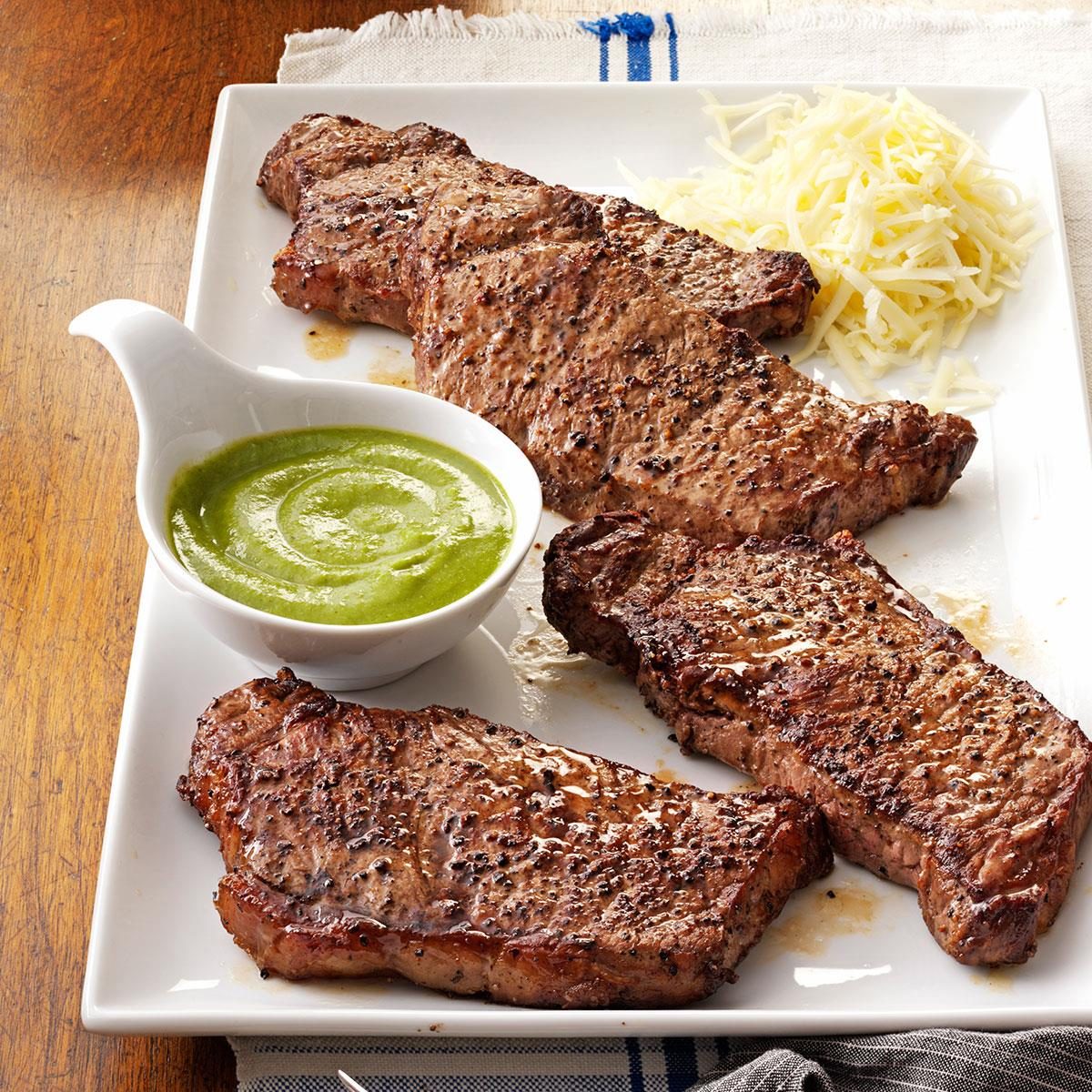 Santa Fe Strip Steaks