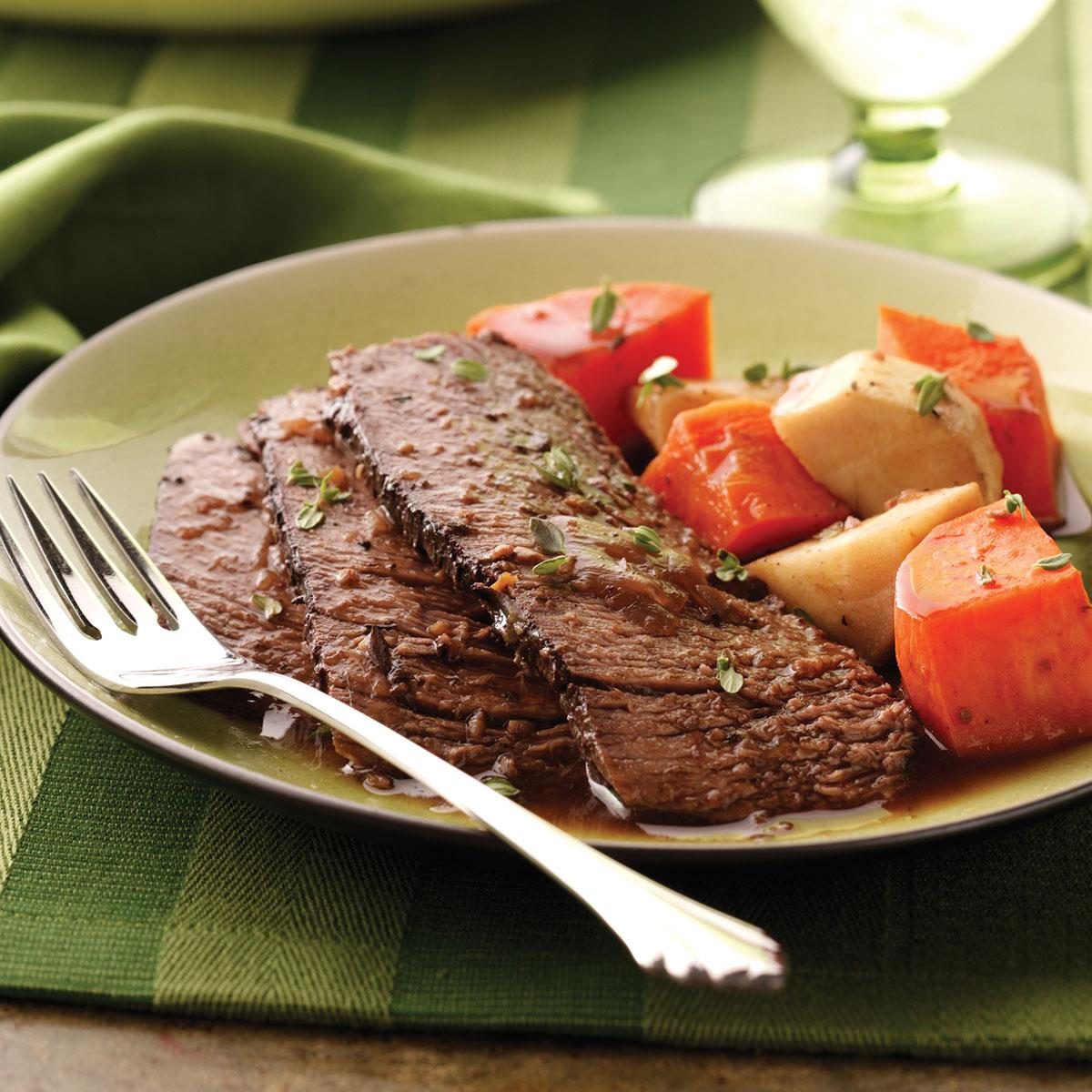 Slow-Cooker Autumn Potroast