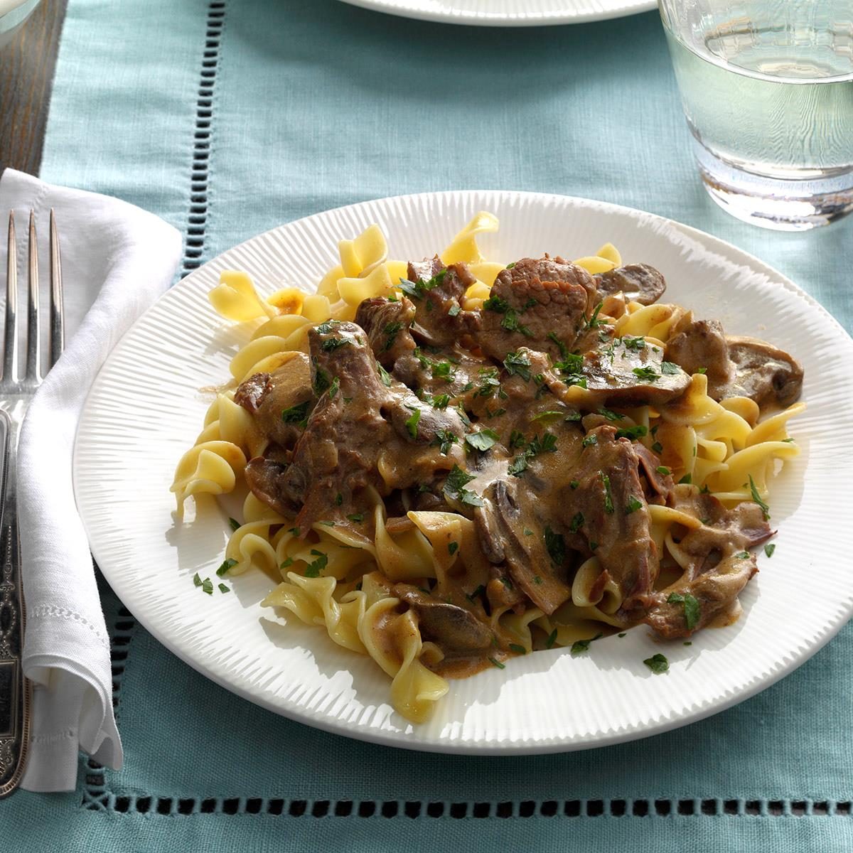 Crockpot Beef Stroganoff