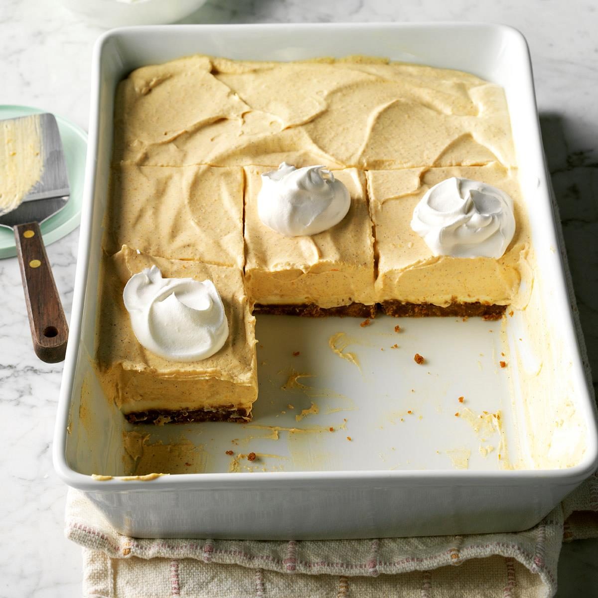 Snappy pumpkin dessert