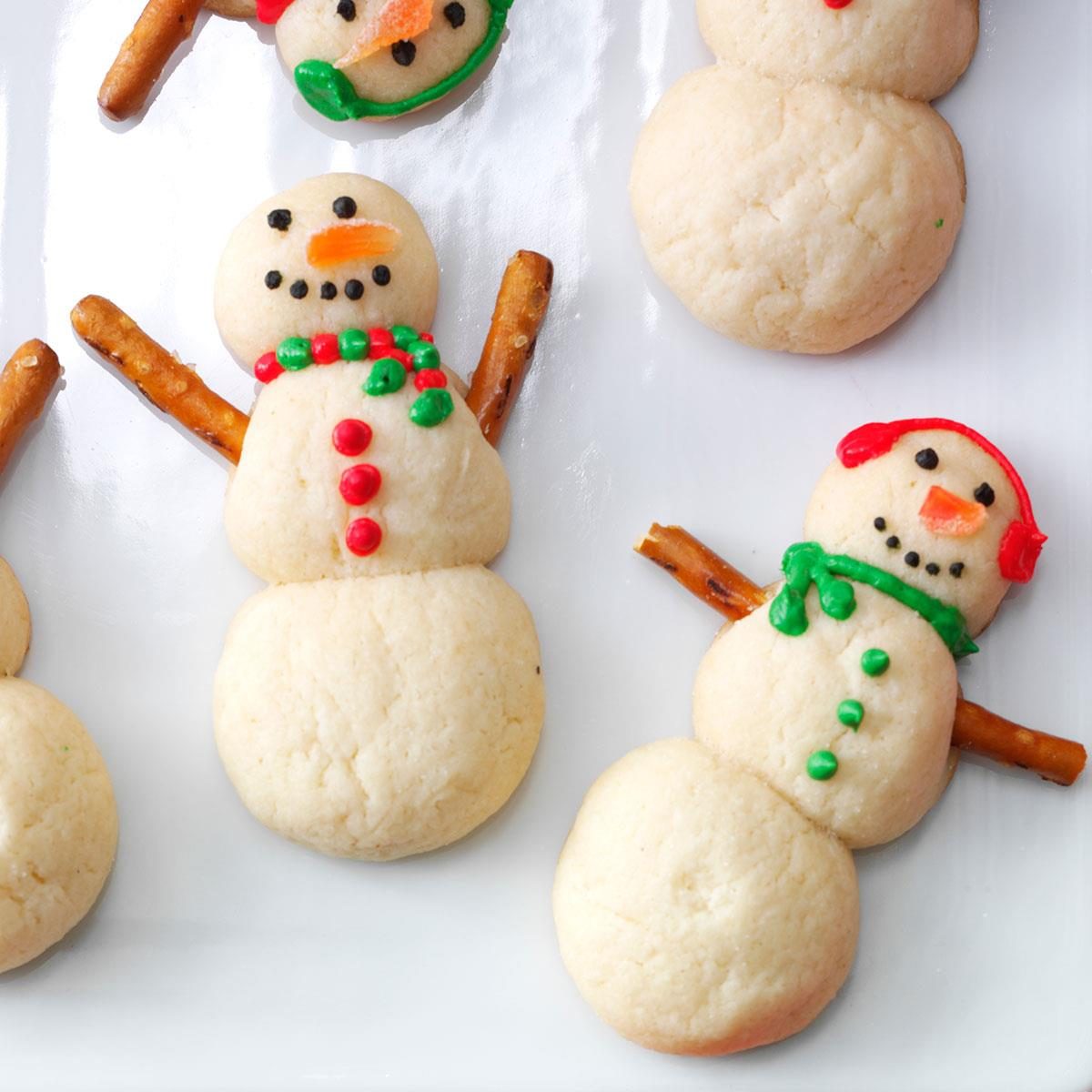 Snowman Christmas Cookies