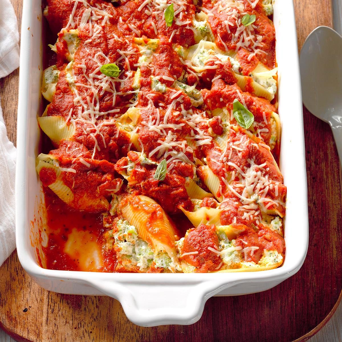 Vegetarian Stuffed Shells