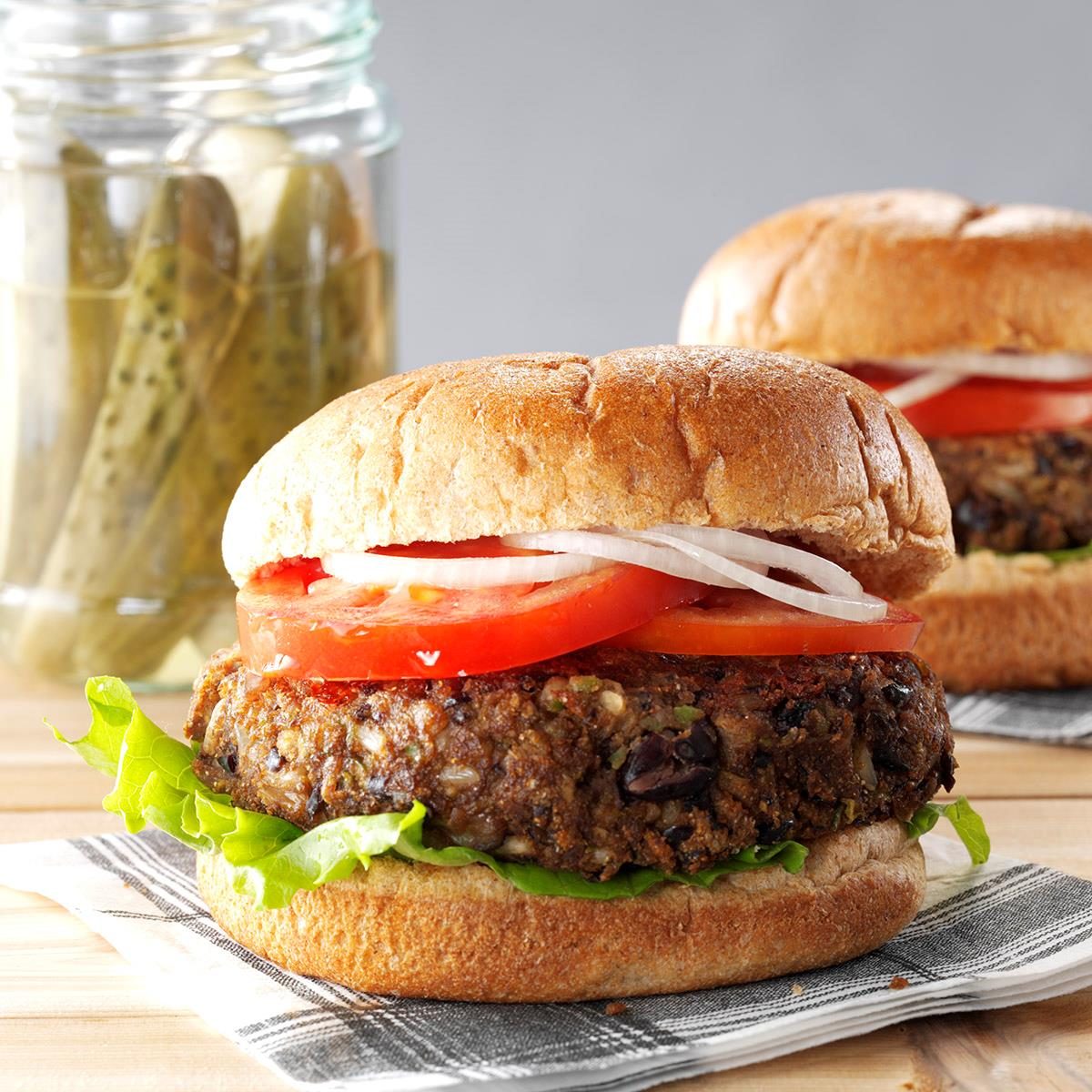 Veggie Bean Burgers