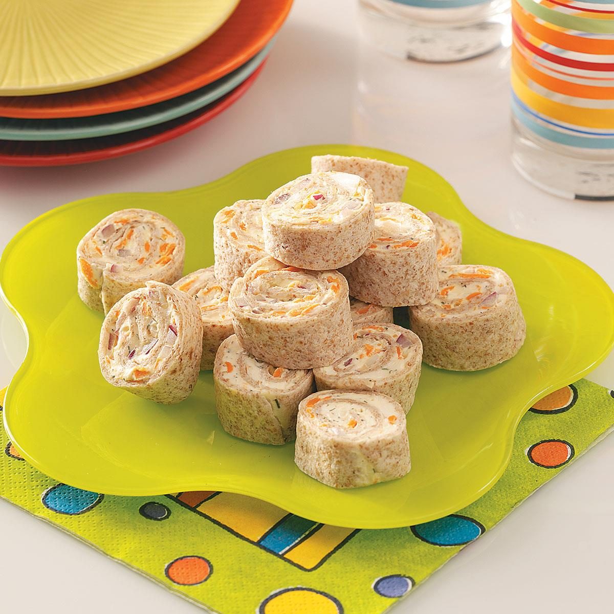 Veggie Pinwheel Appetizers