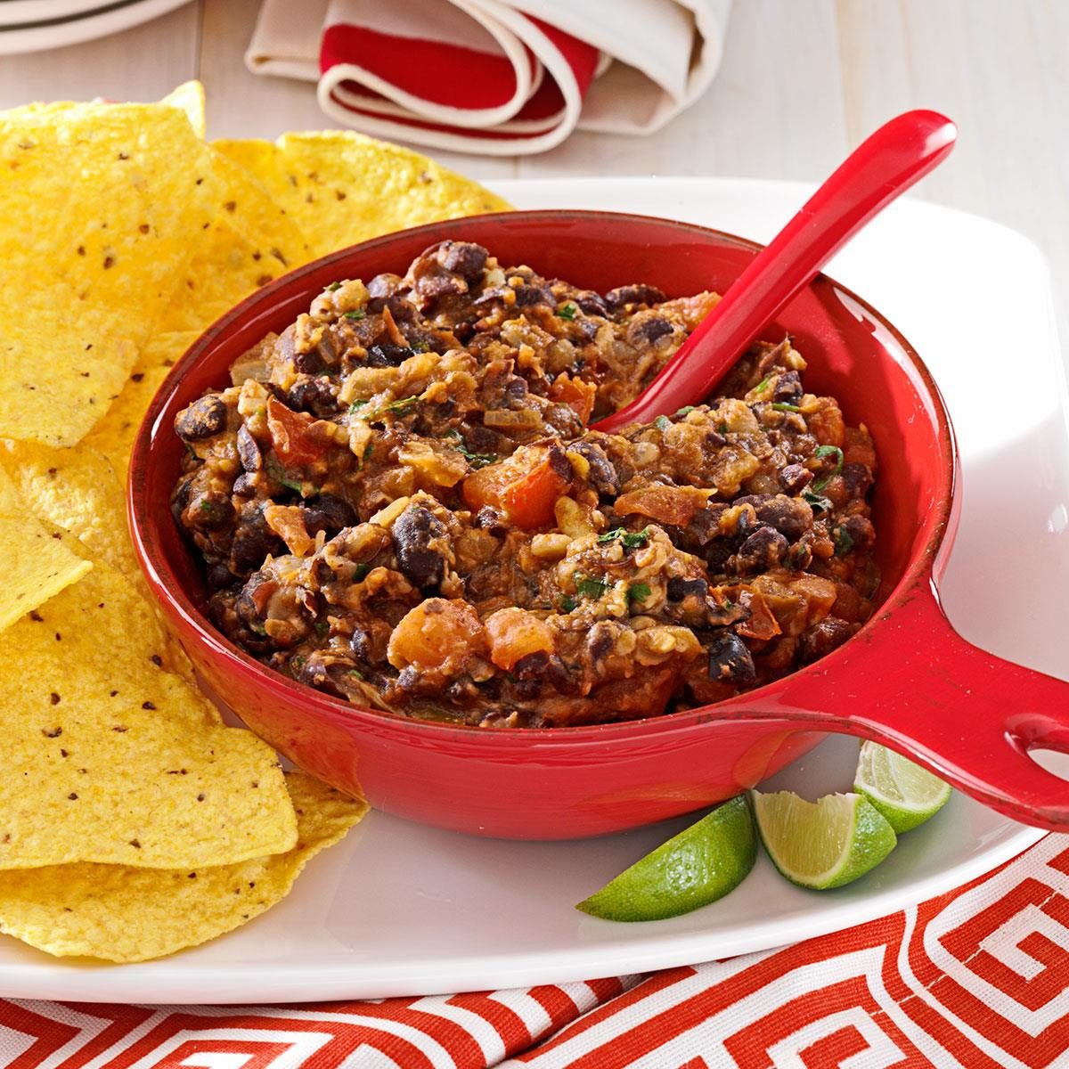 Warm Black Bean Dip
