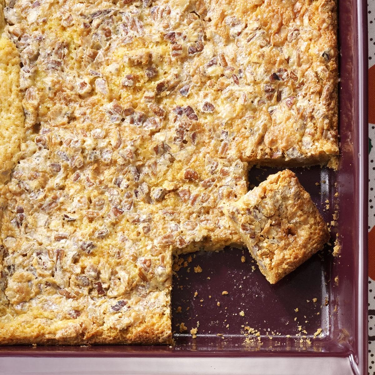 Caramel-Pecan Dream Bars