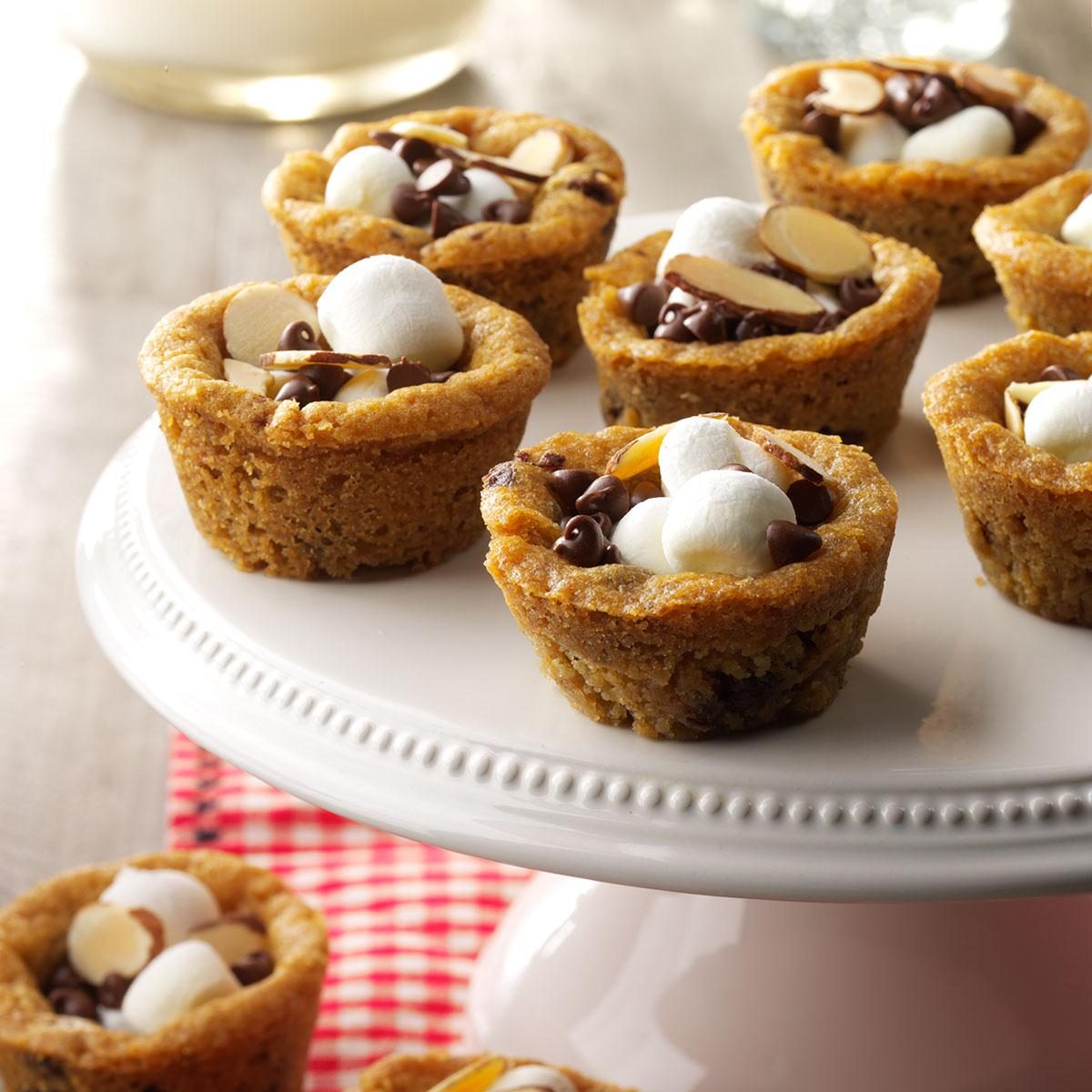 Rocky Road Cookie Cups Rocky Road Cookie Cups