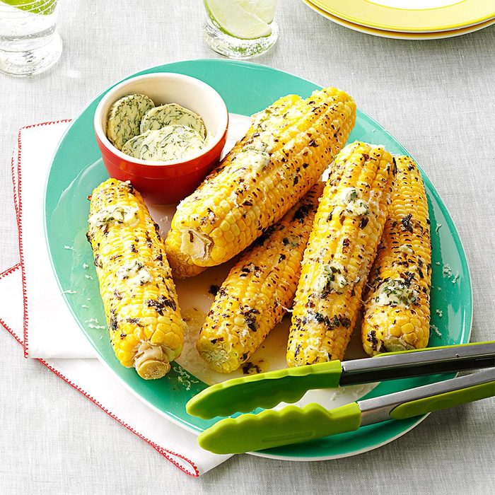 Cilantro-Lime Butter on Corn Cilantro-Lime Butter on Corn
