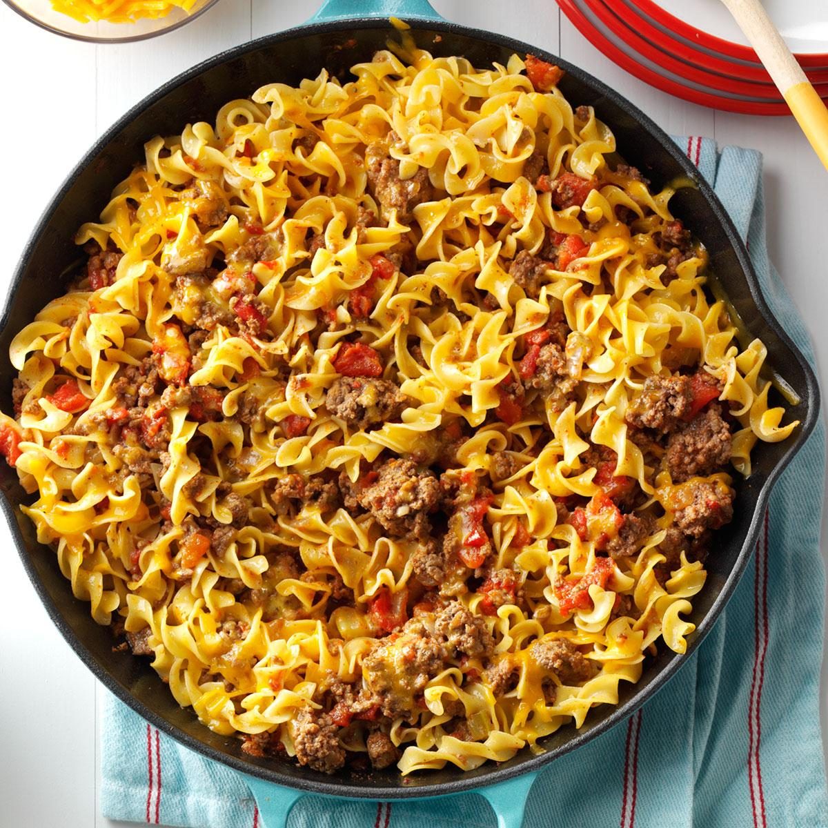 Chili Beef Noodle Skillet Chili Beef Noodle Skillet