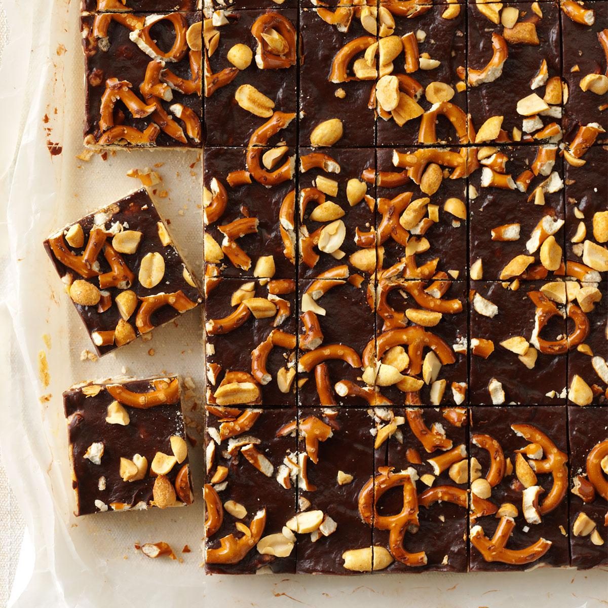 Chocolate Peanut Butter Crunch Bars Chocolate Peanut Butter Crunch Bars