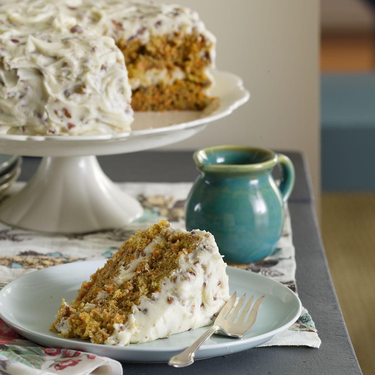 Carrot Cake with Pecan Frosting Carrot Cake with Pecan Frosting