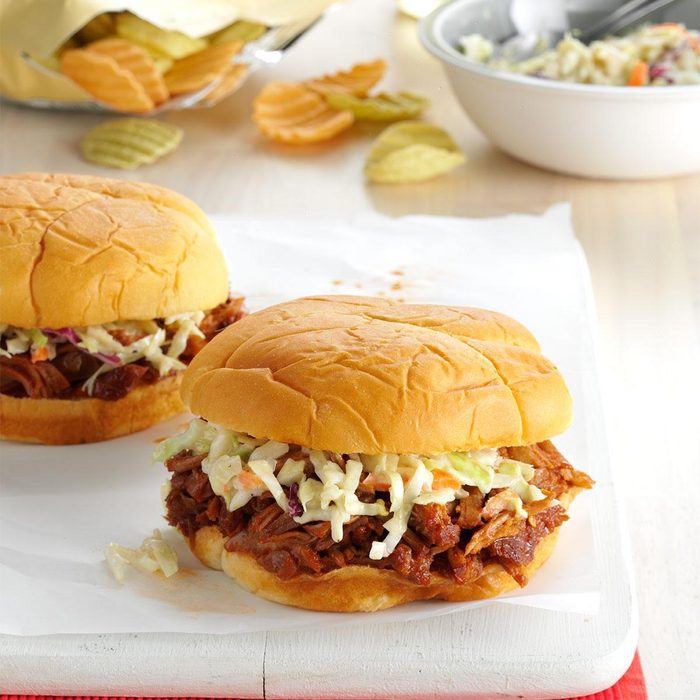 Slow Cooker Sweet & Spicy Pulled Pork Slow Cooker Sweet & Spicy Pulled Pork