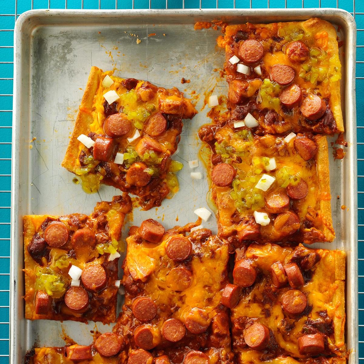 Chili Dog Pizza Chili Dog Pizza