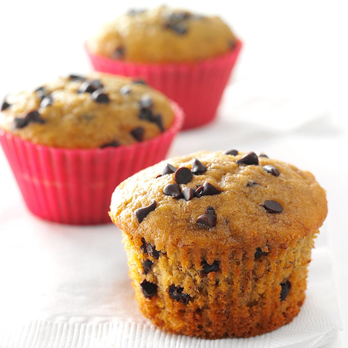 Marcie’s Banana Chocolate Chip Muffins