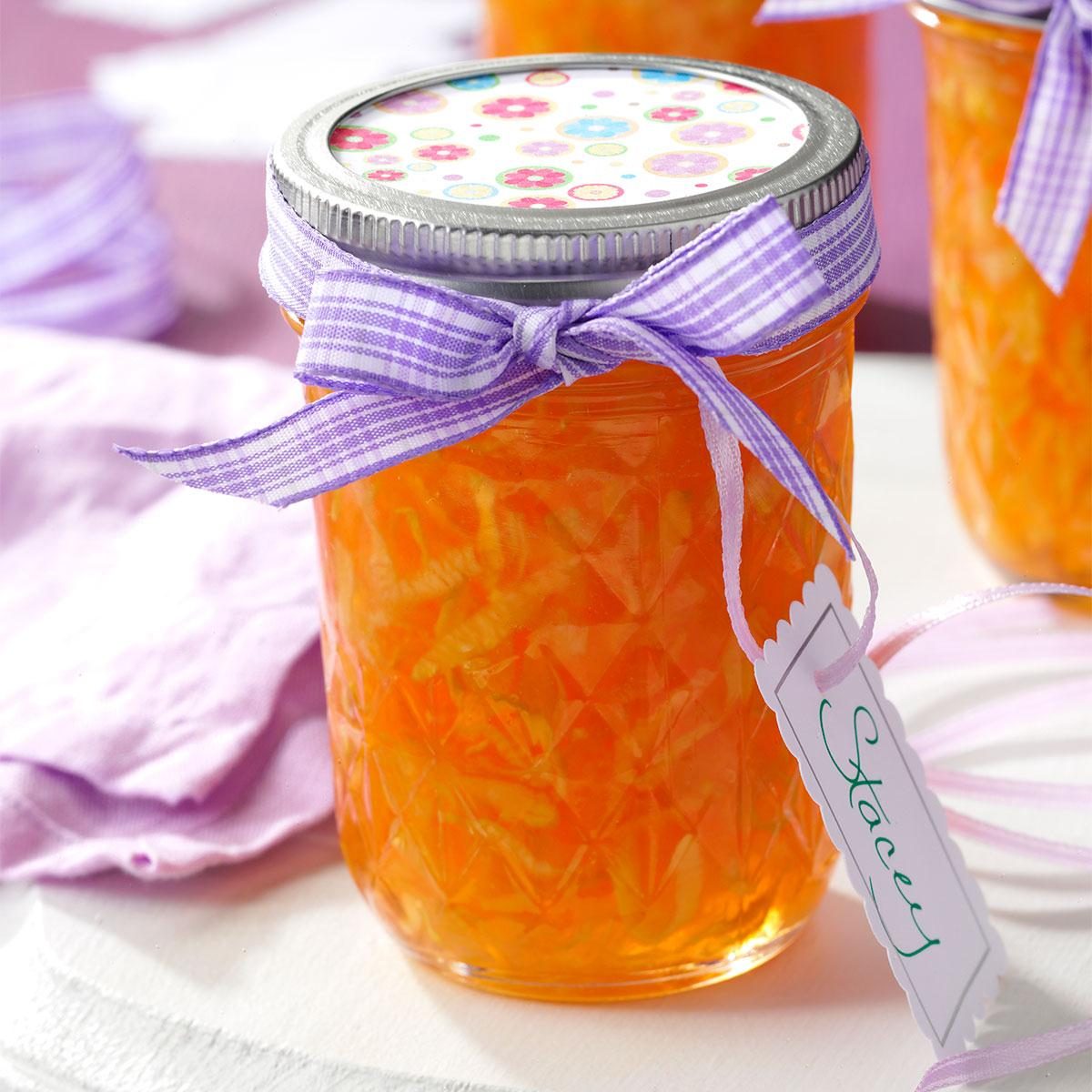 Zucchini Peach Jelly Zucchini Peach Jelly