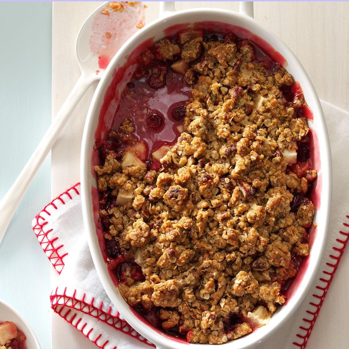 Cranberry-Apple Nut Crunch
