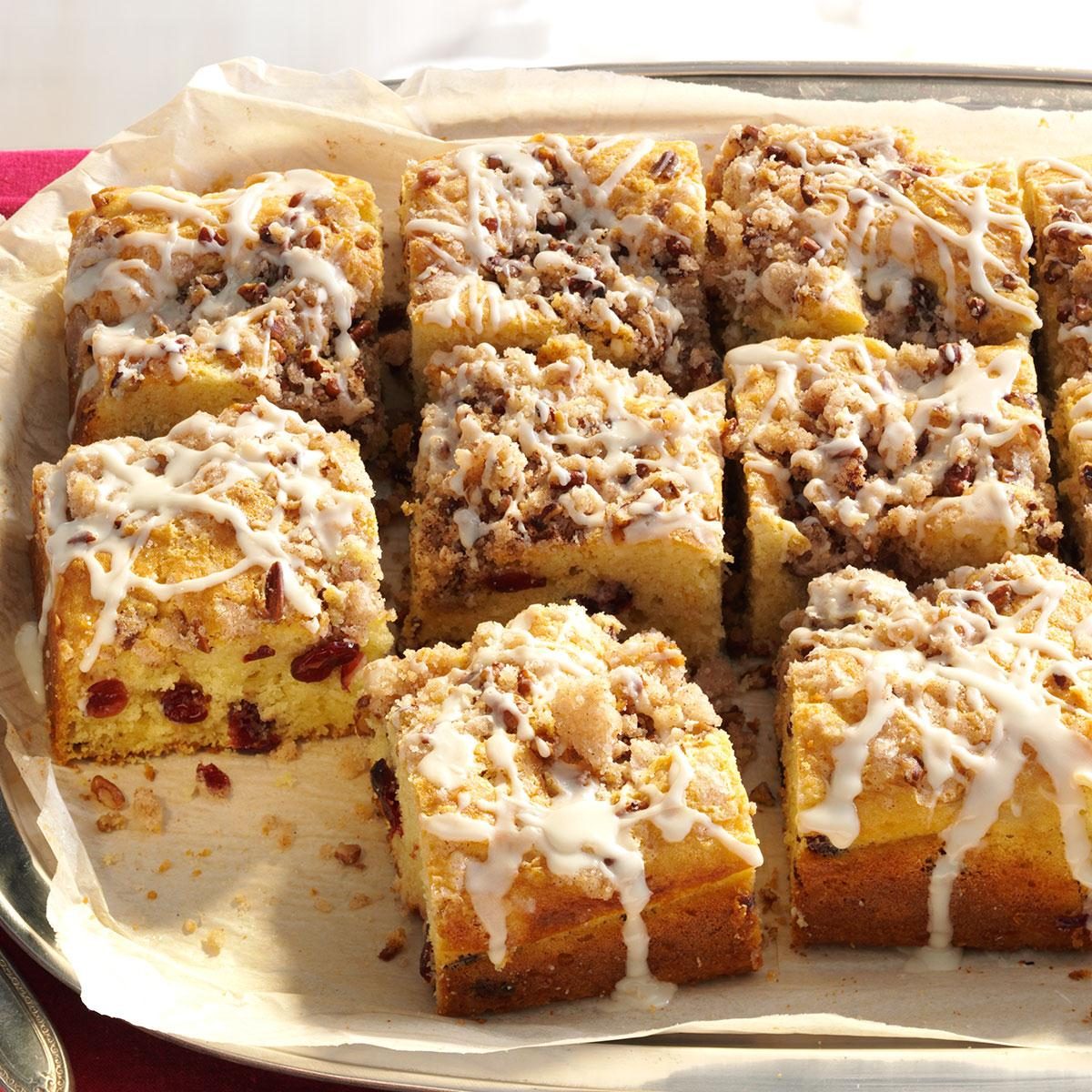 Overnight Cranberry-Eggnog Coffee Cake Overnight Cranberry-Eggnog Coffee Cake