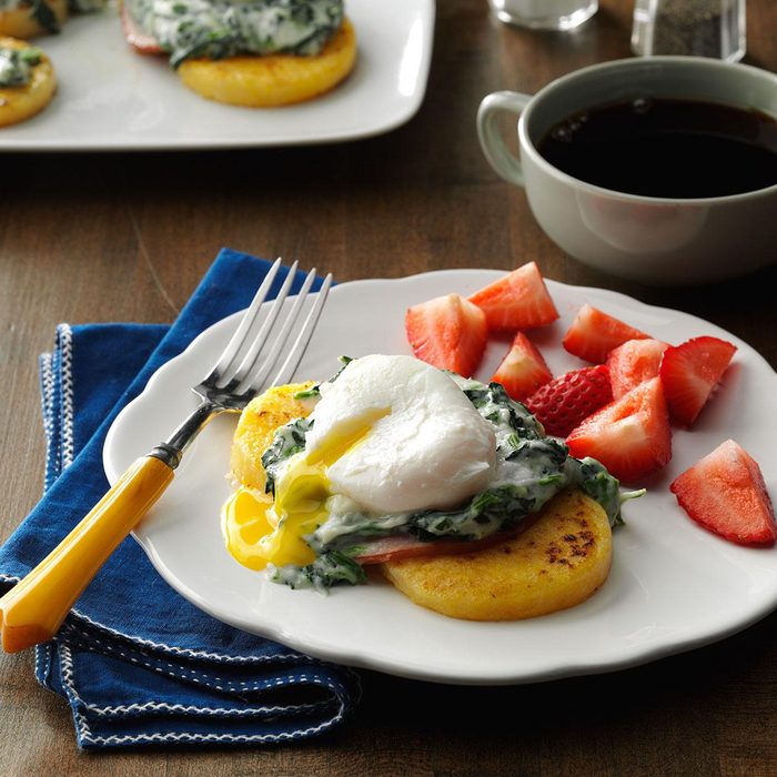 Poached Eggs & Polenta Poached Eggs & Polenta